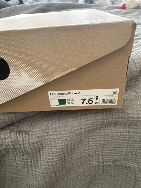 NIB On Cloud Cloudnova Form 2 (Revolve exclusive) white/bouquet green sz 7.5 - Picture 6 of 6